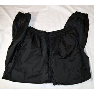 James River Outfitters Black Nylon Joggers size XL